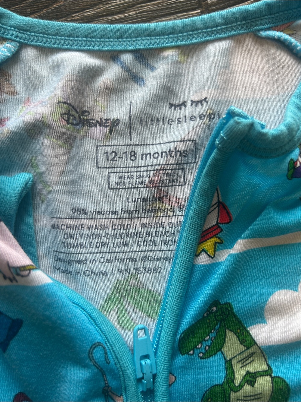 Toy Story Pals Zippy Little Sleepies 12-18 months - Picture 2 of 4